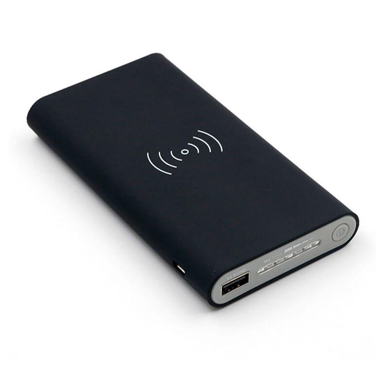 Ngân hàng ma lực 10000MAH với giá nạp nhiều dây (for Smart Phones, Airpods)
